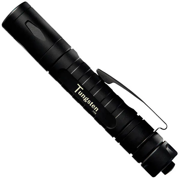 Asp ASP35710 Tungsten Usb Flashlight Black