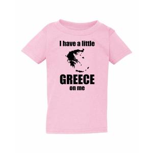 Bad YTHGRETLGPK I Have A Little Greece On Me Youth T-shirt - Large - P