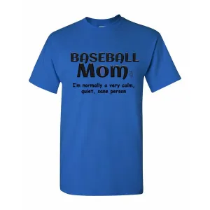 Bad BASTMEBL Baseball Mom T-shirt Medium