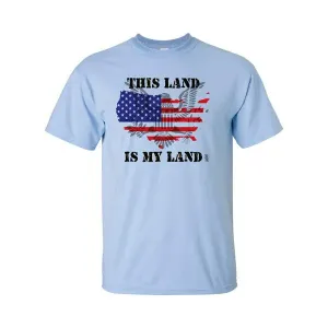 Bad YTHMYLTLGBL This Land Is My Land America Youth T-shirt  Youth Larg