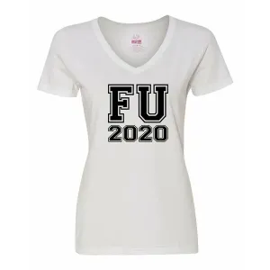 Bad FU20VLGWH Fu 2020 Ladies Shirt  Large