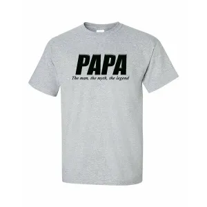 Bad PAPTSMGR Papa The Man The Myth The Legend Shirt  Small