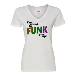 Bad FUNKVSMWH Funk You Up Ladies Shirt Small