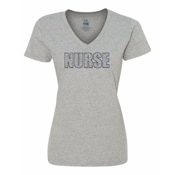 Bad NURVSMGR Nurse Ladies Shirt Small