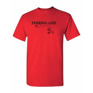 Bad FISTLGRD Fishing Guy Shirt  Large