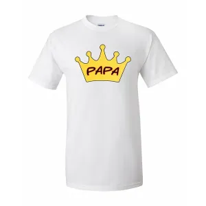 Bad PAPCTLGWH Papa Is King T-shirt Large