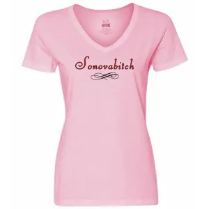 Bad SONVMEPK Sonovabitch Ladies Shirt Medium