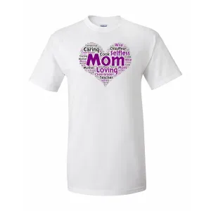 Bad MHETMEWH Mom Is My Heart Shirt Medium