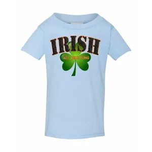 Bad YTHIRITXLBL Irish All Year Long Youth T-shirt Youth X-large