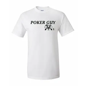 Bad POKTLGWH Poker Guy Shirt  Large