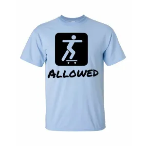 Bad YTHSKATSMBL Skateboarding Allowed Youth T-shirt Youth Small