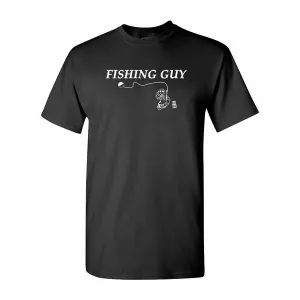 Bad FISTLGBK Fishing Guy Shirt  Large