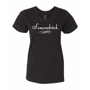 Bad SONVLGBK Sonovabitch Ladies Shirt Large