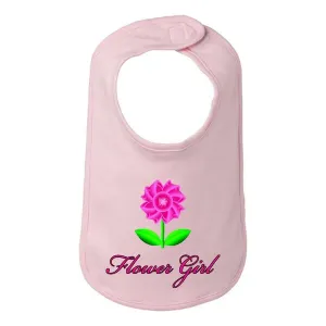 Bad FLOBIBPK Flower Girl Bib One Size