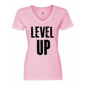 Bad LEVVXLPK Level Up Ladies Shirt Xlarge