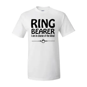 Bad YTHRINGTSMWH Ring Bearer Shirt, I Am In Charge Of The Bling Youth 