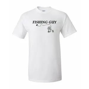 Bad FISTSMWH Fishing Guy Shirt  Small