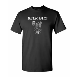 Bad BEETMEBK Beer Guy Shirt  Medium