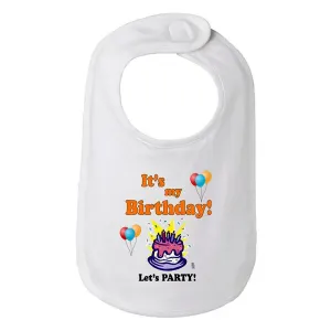 Bad FIRBIBBL First Birthday Baby Bib One Size