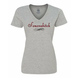 Bad SONVMEGR Sonovabitch Ladies Shirt Medium