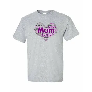 Bad MHETLGGR Mom Is My Heart Shirt Large