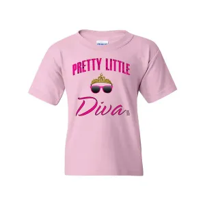 Bad YTHDIVATSMPK Pretty Little Diva Youth T-shirt  Youth Small