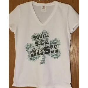 Bad SSIVMEWH South Side Irish Ladies T-shirt Medium