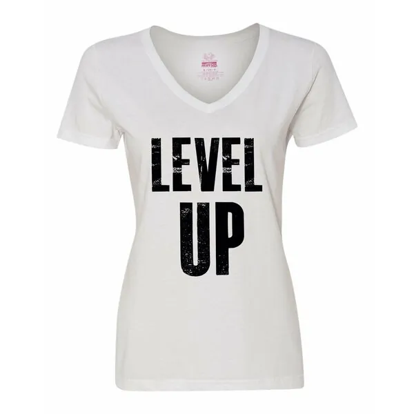 Bad LEVVXLWH Level Up Ladies Shirt Xlarge