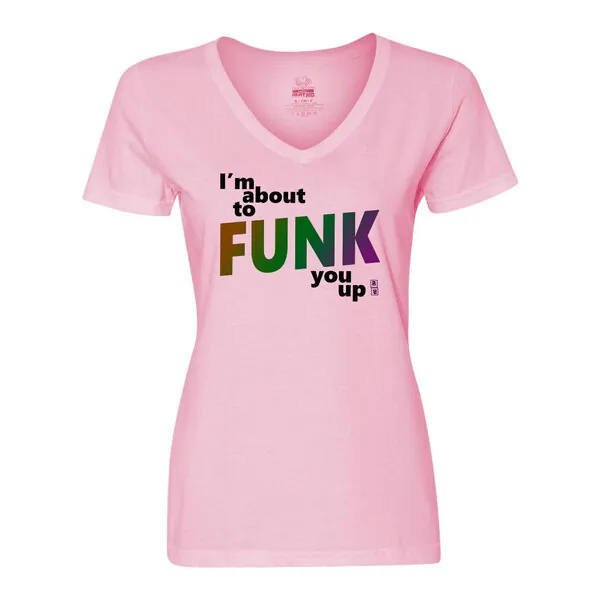 Bad FUNKVSMPK Funk You Up Ladies Shirt Small