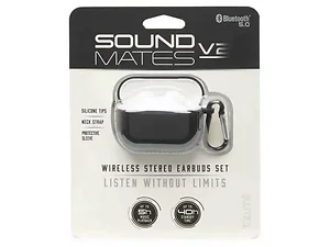 Bulk Buys Soundmates True Wireless Earbuds V2 - Black Combo