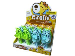 Bulk GE544 Giraffe Hand Action Fan