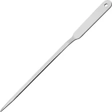 Business BSN 32376 Nickel-plated Letter Opener - 9 Length - Desktop - 