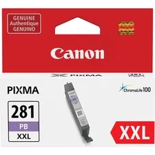 Original Canon 1984C001 Cli-281 Xxl Ink Cartridge - Blue - Inkjet - 1 