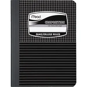 MEA 09000 | Acco Brands Mead Black Cover Graph Composition