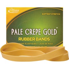 Alliance ALL 21079 21079 Pale Crepe Gold Rubber Bands - Size 107 - 14 