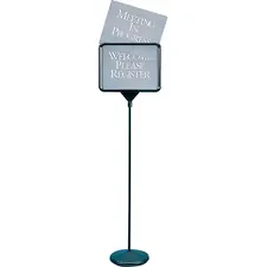 QRT 3655 | Acco Brands Quartet Sign(ware) Pedestal Sign - 1