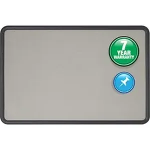 Acco Brands Quartet Contour Bulletin Board - 36 Height x 48