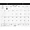 MEA CRM90900 | Acco Brands Mead Compact Monthly Desk Pad