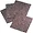 Acco Brands Quartet Frameless Modular Dark Cork Tiles - 12