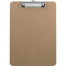 Business BSN 16508 Flat Clip Hardboard Clipboard - 8 12 X 11 - Hardboa