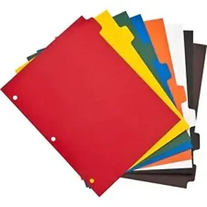 BSN 01810 | Business Source Business Source Plain Tab Color