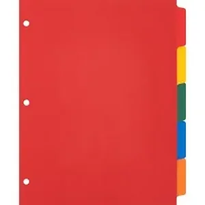 BSN 01809 | Business Source Business Source Plain Tab Color