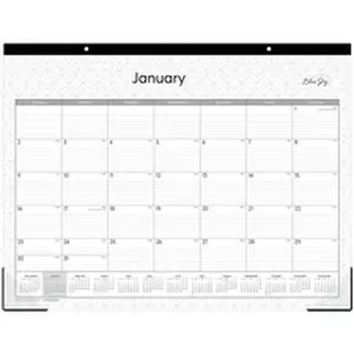 BLS 111294 | Blue Sky Blue Sky Enterprise Desk Pad - 1 Year