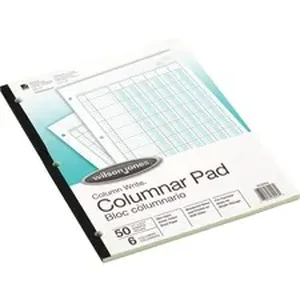 WLJ G7206A | Acco Brands Wilson Jones 6-Column Write Pads