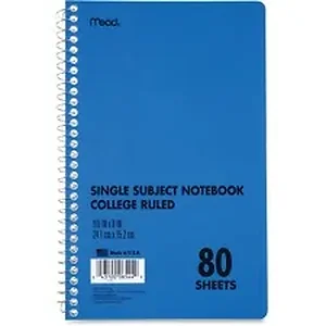 MEA 06544 | Acco Brands Mead Single Subject College-ruled
