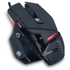 Mad MR03MCAMBL00 The Authentic R.a.t. 4+ Optical Gaming Mouse - Pixart