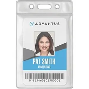AVT 75684 | Advantus Corporation Advantus Vinyl ID Badge