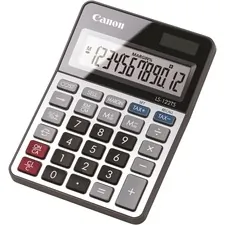 Canon 2470C001 Ls-122ts 12-digit Lcd Basic Calculator - Dual Power, So