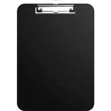 Business BSN 49269 Shatterproof Clipboard - 8 12 X 11 - Plastic - Blac