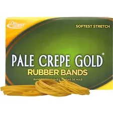 Alliance ALL 20545 20545 Pale Crepe Gold Rubber Bands - Size 54 - Asso